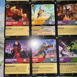 LOT X12 Disney Lorcana Reign Of Jafar - Rare/Super Rare/ Other -TCG Card Lot - Image 5
