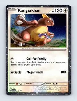 Kangaskhan (Cosmos Holo) 202 SV: Scarlet & Violet Promo Cards Near Mint - Image 1