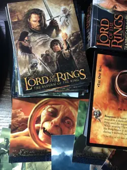 🧌Lord Of The Rings Trading Card Lot Of 150+ Cards Very Good Condition LOTR🧌 - Image 2