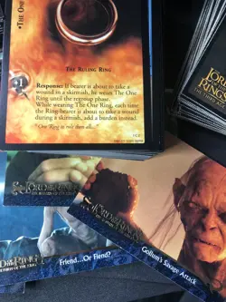🧌Lord Of The Rings Trading Card Lot Of 150+ Cards Very Good Condition LOTR🧌 - Image 4