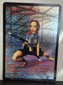 Secret Move 3 Clean Sweep #203 Foil Card Tomb Raider CCG Precedence Mint - Image 1