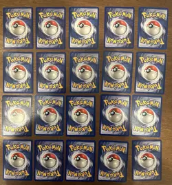 Jungle Lot of 20 Uncommons/Commons, No Duplicates - Vintage Pokemon TCG Cards - Image 2
