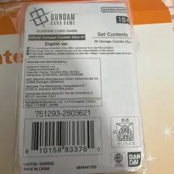 Gundam Card Game Official Damage Counter Dice 01 - English - Image 2