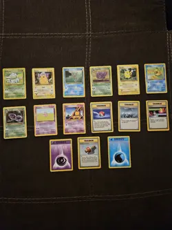 NM 15 Cards 1999 Base Set Unlimited, Jungle & Fossil Pokemon TCG WOTC Card Lot - Image 1