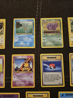 NM 15 Cards 1999 Base Set Unlimited, Jungle & Fossil Pokemon TCG WOTC Card Lot - Image 3