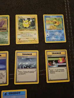 NM 15 Cards 1999 Base Set Unlimited, Jungle & Fossil Pokemon TCG WOTC Card Lot - Image 4