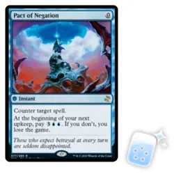 PACT OF NEGATION Time Spiral Remastered Magic MTG MINT CARD - Image 1