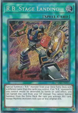 DUAD-EN096 R.B. Stage Landing - Secret Rare Card 1st Edition - Image 1