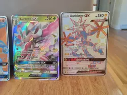 Pokemon Sun And Moon Gx Lot 4 Cards - Noivern, Xurkitree, Machamp, Lurantis - Image 2