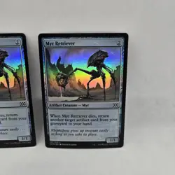 Lot of 2 Myr Retriever Double Masters 2XM #277 MTG FOIL LP Light Play - Image 4