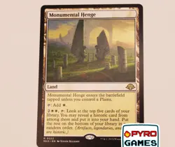 Monumental Henge - Modern Horizons 3 - Rare R 0222 - (Very Good Condition) - ... - Image 1
