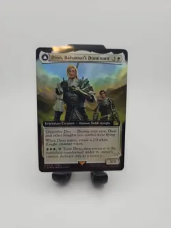 DION, BAHAMUT'S DOMINANT (EXTENDED ART FOIL) Final Fantasy FIN Magic MTG NM - Image 1