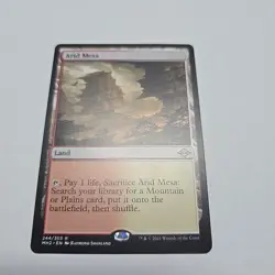 MTG Magic the Gathering Arid Mesa (244/686) Modern Horizons 2 NM - Image 1