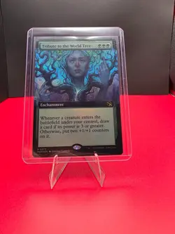 Tribute to the World Tree MOM 0373 FOIL Magic the Gathering NO RESERVE - Image 1