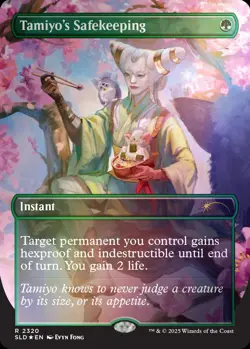 Tamiyo's Safekeeping Confetti Foil MTG Furby the Gathering SECRET LAIR near mint - Image 1