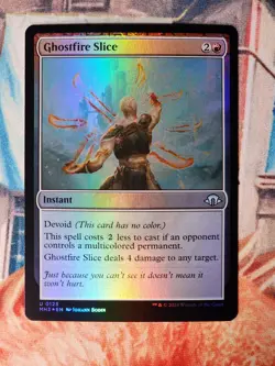 Ghostfire Slice Foil Modern Horizons 3 Magic Gathering MTG MH3 - Image 1