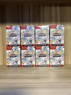 Pokemon TCG: Scarlet & Violet Prismatic Evolutions Booster Bundle Sealed x8 - Image 1