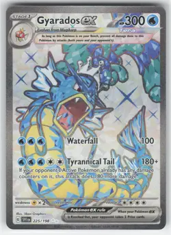 Gyarados EX #225/198 SVI SV01 Scarlet & Violet Base Set Ultra Rare Pokemon TCG - Image 1
