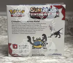Pokemon Sun And Moon: Crimson Invasion Sealed Booster Box -Ships In Acrylic Case - Image 2