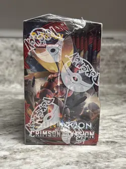 Pokemon Sun And Moon: Crimson Invasion Sealed Booster Box -Ships In Acrylic Case - Image 3