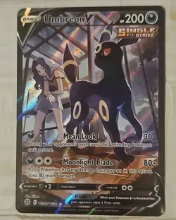 Umbreon V - TG22/TG30 Brilliant Stars Trainer Gallery Pokemon - NM-MT - Image 1