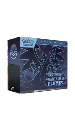 Pokemon mega evolutions Phantasmal Flames Etb Sealed Pre Order 14/11/25 ✅✅ - Image 1