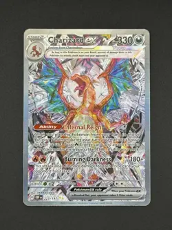 Pokemon 2023 SV Obsidian Flames Charizard EX Special Illustration Rare #223/197 - Image 1