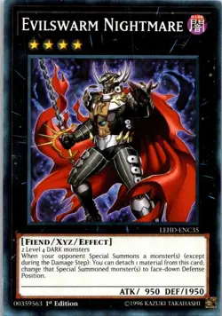 Evilswarm Nightmare LEHD-ENC35 Legendary Hero Decks 1st Edition - Image 1