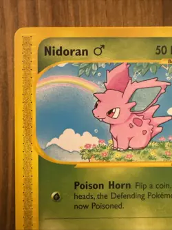 Pokemon TCG - Nidoran - Aquapolis E Series Card 96/147 WOTC - Mint condition! - Image 3