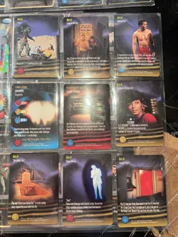 Star Trek TCG CCG Original Series Card Game Near Complete Set W/ Promo Cards Lot - Image 2