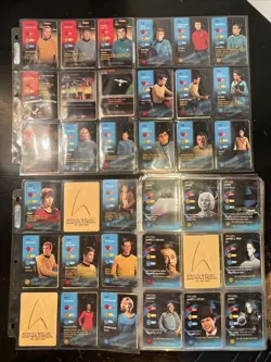 Star Trek TCG CCG Original Series Card Game Near Complete Set W/ Promo Cards Lot - Image 3