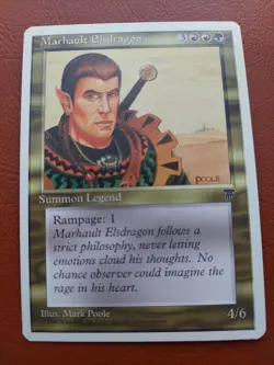 Magic The Gathering MTG Marhault Elsdragon Chronicles NMINT 6 CARDS LOT - Image 1