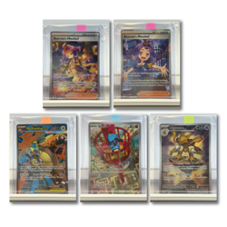 Pokemon Card Lot • 5 Cards • Lot NM • Acerola's Mischief (*MP SEE IMAGE) • LOT#1 - Image 1