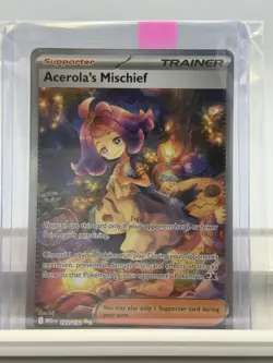 Pokemon Card Lot • 5 Cards • Lot NM • Acerola's Mischief (*MP SEE IMAGE) • LOT#1 - Image 2
