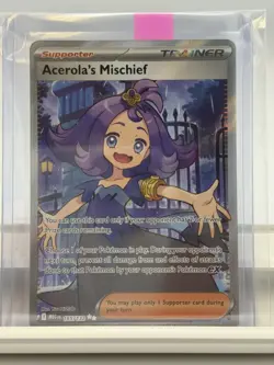 Pokemon Card Lot • 5 Cards • Lot NM • Acerola's Mischief (*MP SEE IMAGE) • LOT#1 - Image 4