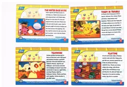 Pokemon 1999 Topps Movie ANMATION EDITION bundle of 4 cards, 1 foil. (GTF#5) - Image 2