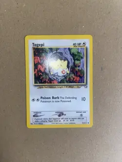 Togepi 51/111 Uncommon Neo Genesis 2000 Pokemon Card NM Near Mint - Image 2