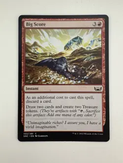 Big Score MTG Magic the Gathering Card NM Near Mint SNC - Image 1