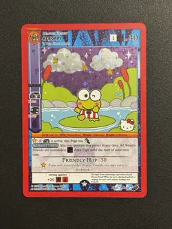 MetaZoo X Hello Kitty San Diego Comic Con 2023 SDCC Exclusive KEROPPI Promo Card - Image 1
