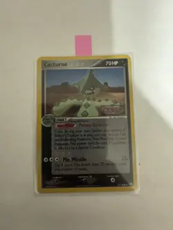 Pokemon Cards Cacturne 27/108 EX Power Keepers Holo Stamped - Image 1