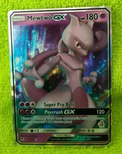 Pokemon Card - Mewtwo GX - 31/68 - SM Hidden Fates - Image 1