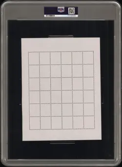 Eevee Snorlax Meowth Pokemon Card Stamp Sheet Shogakukan Nippon Nintendo PSA 1 - Image 2