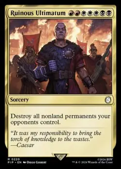 MTG Universes Beyond: Fallout - Ruinous Ultimatum - Image 1