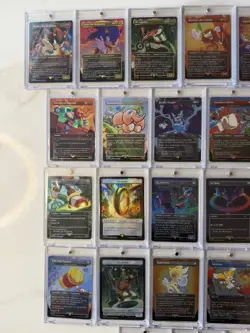 Sonic The Hedgehog Magic The Gathering Secret Lair Full Foil Set + CHAOS EMERALD - Image 2