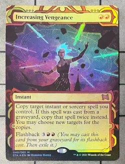 *foil* INCREASING VENGEANCE 040 Strixhaven Mystical Archives MTG Magic - Image 1
