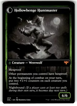 MTG Avabruck Caretaker // Hollowhenge Huntmaster Innistrad: Double Feature MTG - Image 2