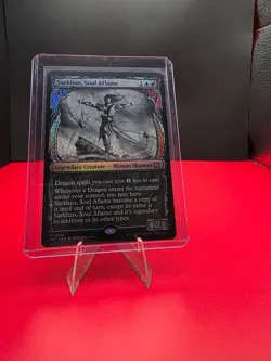 Sarkhan Soul Aflame MAT 0096 FOIL Magic the Gathering NO RESERVE - Image 1