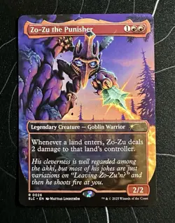 Magic The Gathering Secret Lair Encyclopedia Of Magic Zo-Zu The Punisher - Image 1