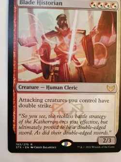 MTG - 1 x Blade Historian - Rare Human Cleric - Strixhaven (STX) - M/NM - Image 1
