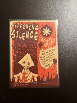 Deafening Silence Secret Lair Drop Regular Near Mint - Image 1